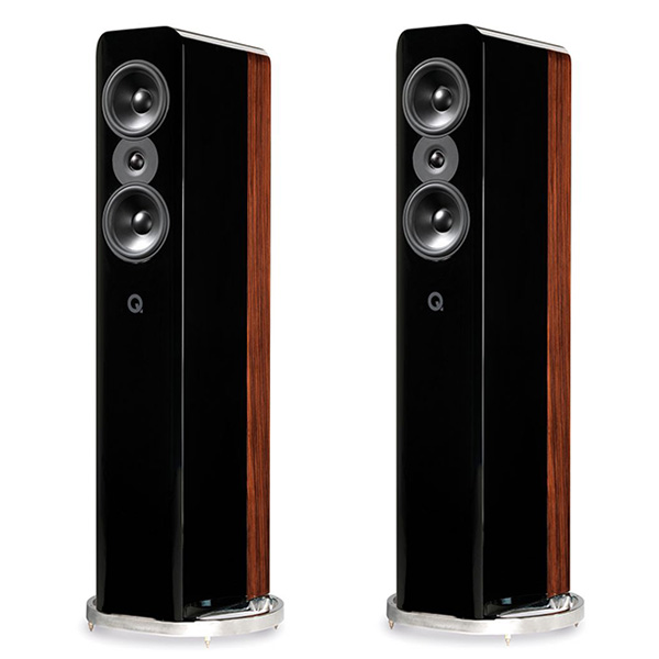Q Acoustics Concept 500 (QA2810) Gloss Black & Rosewood