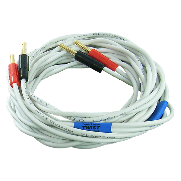 AVComfort, BLACK RHODIUM Twist White 2,5 м