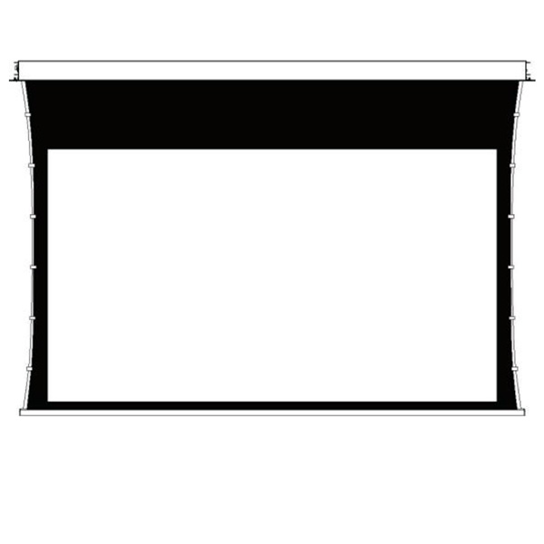 VIEWSCREEN Annex 16:10 150" 323*201 White Casing remote