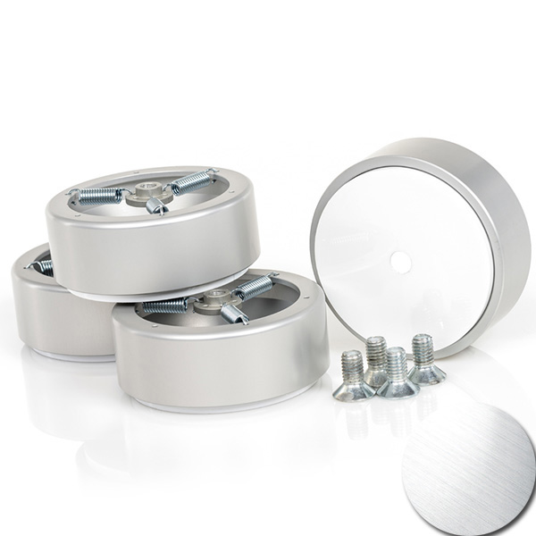 Solid Tech HYISS150 Hybrid Isolators Silver