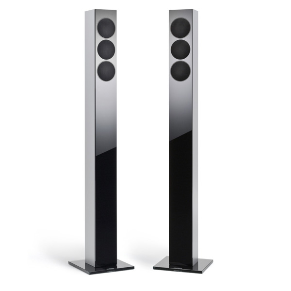 Revox Column G70 Silver/Black Glass