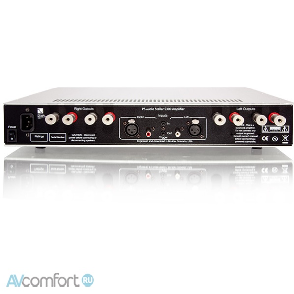 Ps Audio Stellar Amplifier S300 Black