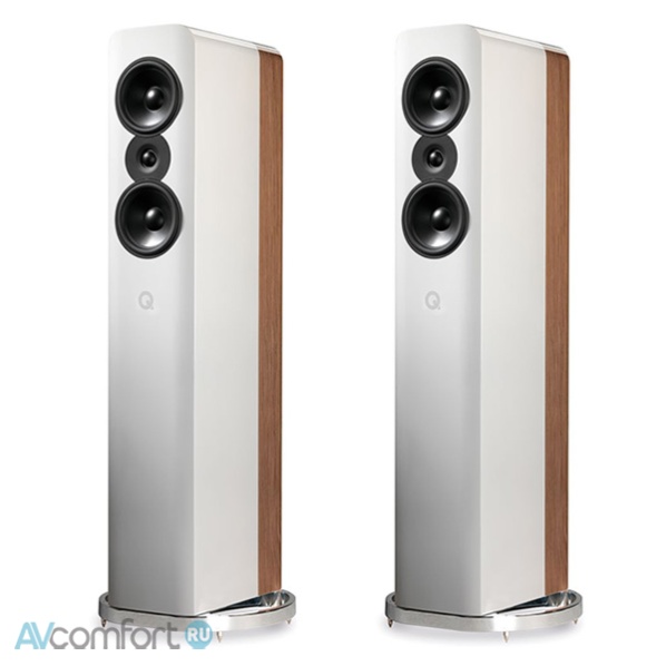 AVComfort, Q Acoustics Concept 500 (QA2820) Gloss White & Oak