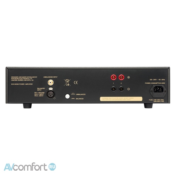 Exposure 3510 MonoAmp Black