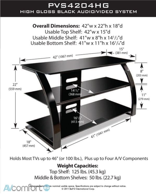 Bell'O PVS-4204 High Gloss