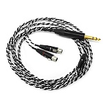 Audeze Black-Sliver Headphone cable 1/4&quot; stereo plug