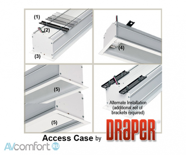 DRAPER Access/Series V 313/123" 165x264 XT1000V (10:16)