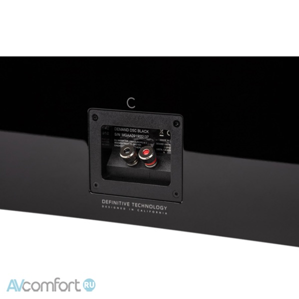 Definitive Technology Demand D5C Black