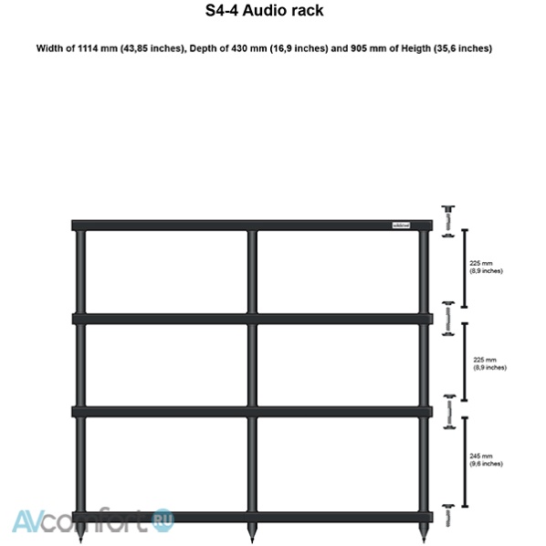 Solidsteel S 4-4 Black
