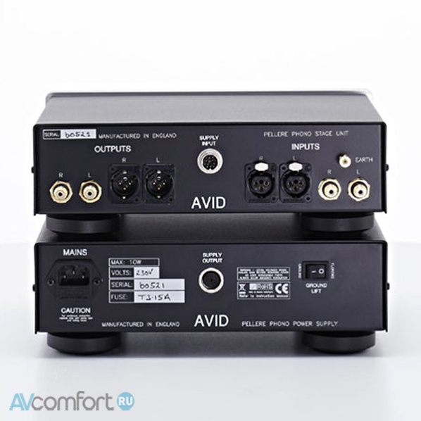 AVID Pellere Phono Stage Silver
