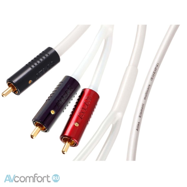 Atlas Cables Element Achromatic RCA Subwoofer 1:2, 2 м