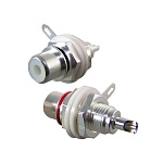 Audio Note AN-CS RCA Chassis Socket Red