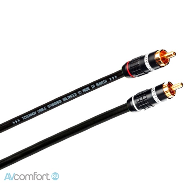 AVComfort, Tchernov Cable Standard Balanced IC / Analog RCA 1 m