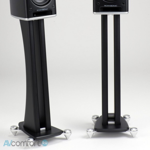 AVComfort, Scansonic HD Speaker Stand Twin Black