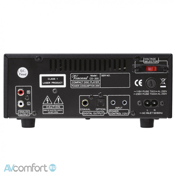 VINCENT CD-200 Black