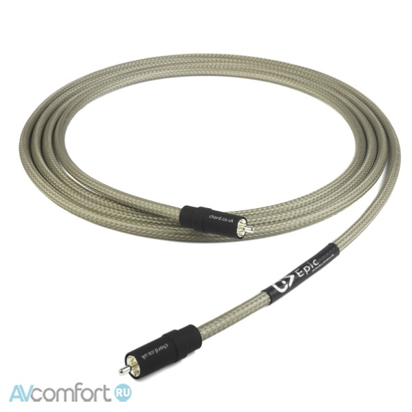 AVComfort, Chord Company Epic X Subwoofer RCA 5.0 m