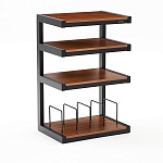 NorStone Design Esse Hifi VInyl Black/Walnut