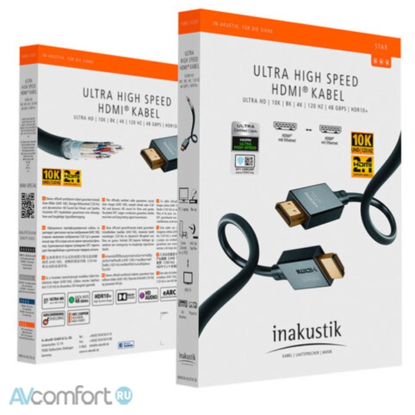 INAKUSTIK Star HDMI 2.1, 1,0 m