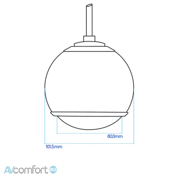 GALLO ACOUSTICS Micro Single Droplet Stainless Steel
