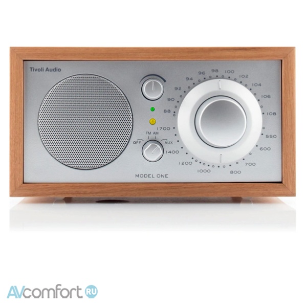 Tivoli Audio Model One Silver Cherry
