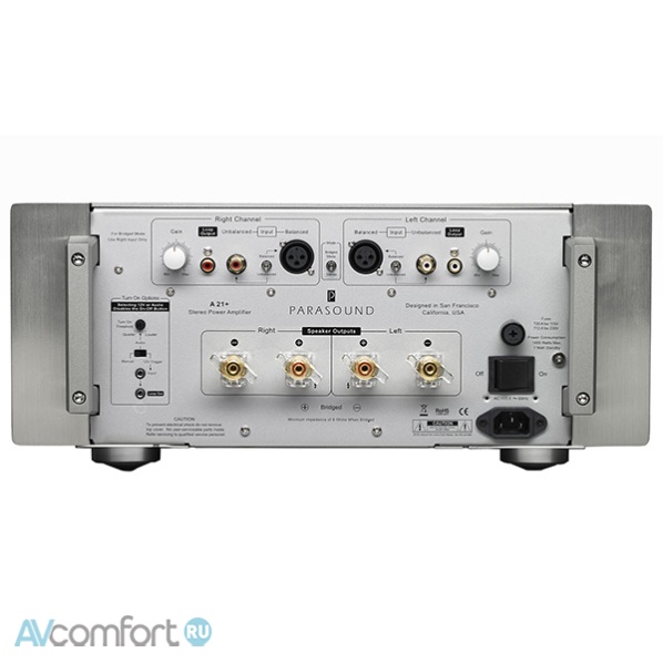 Parasound A21+ Silver