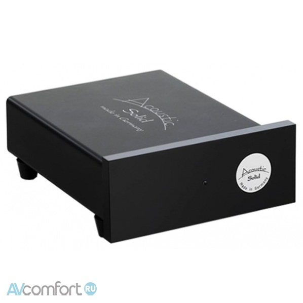 AVComfort, Acoustic Solid Phono Preamp Black