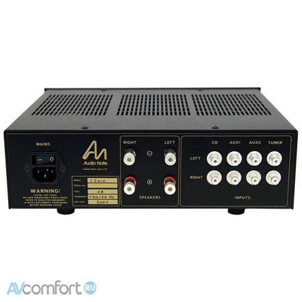 Audio Note IZero Black