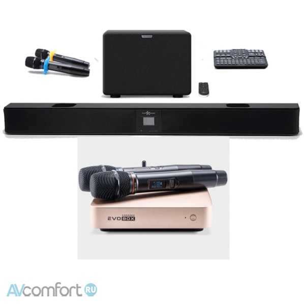 AVComfort, Evolution Evobox Plus EvoSound Bar Gold