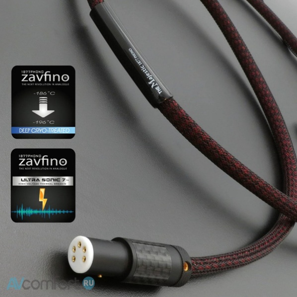 Zavfino Majestic MkII Phono Cable Angle DIN-RCA 1,5 m