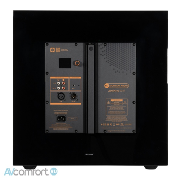 Monitor Audio Anthra W15 Black Gloss