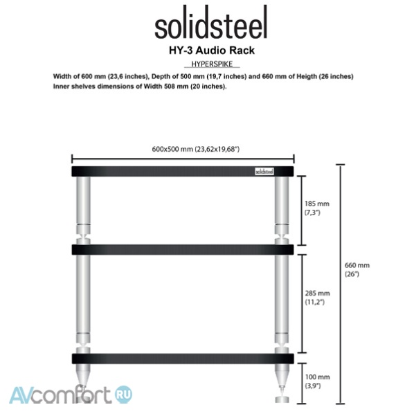 Solidsteel HY-3L Black