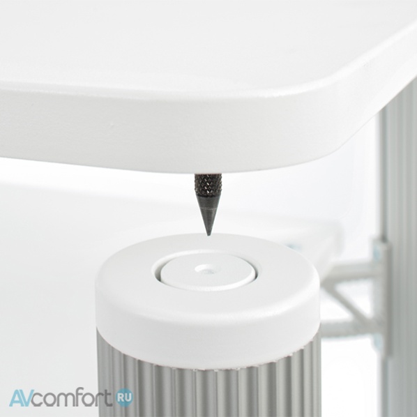 Solid Tech Hybrid HYTTBL Turntable Shelf White