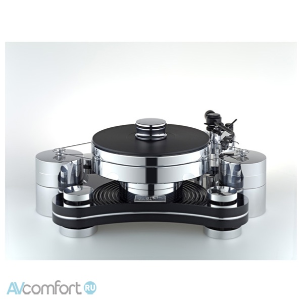 TRANSROTOR Zet 3 Glossy White, тонарм Rega RB 880, Konstant M1 Reference, Merlo