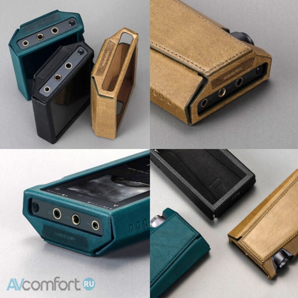 Astell&Kern Kann Max Leather Case Bluish Green