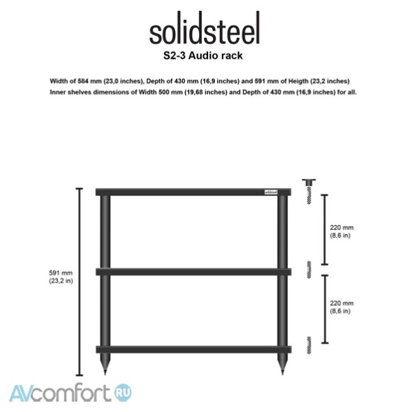 Solidsteel S2-3 Black