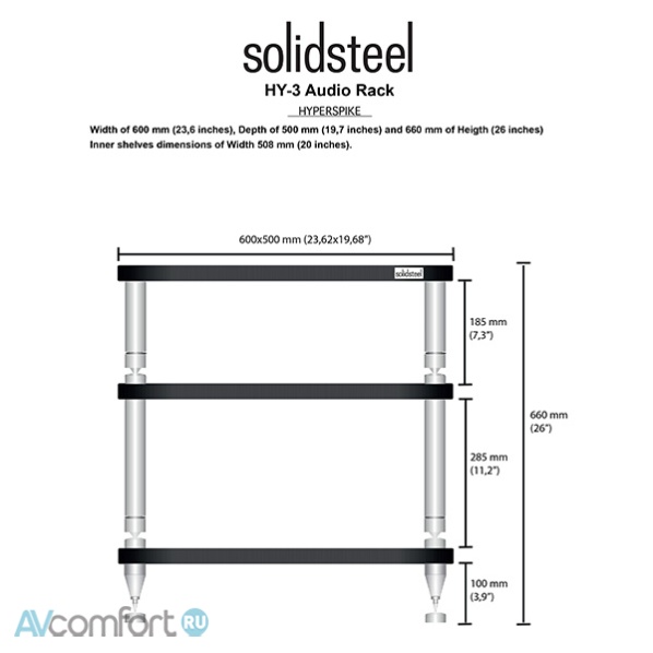 Solidsteel HY-3 Black