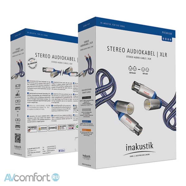 Inakustik Premium Audio Cable XLR 0,75 m