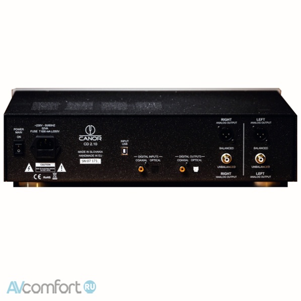 Canor Audio CD 2.10 Silver