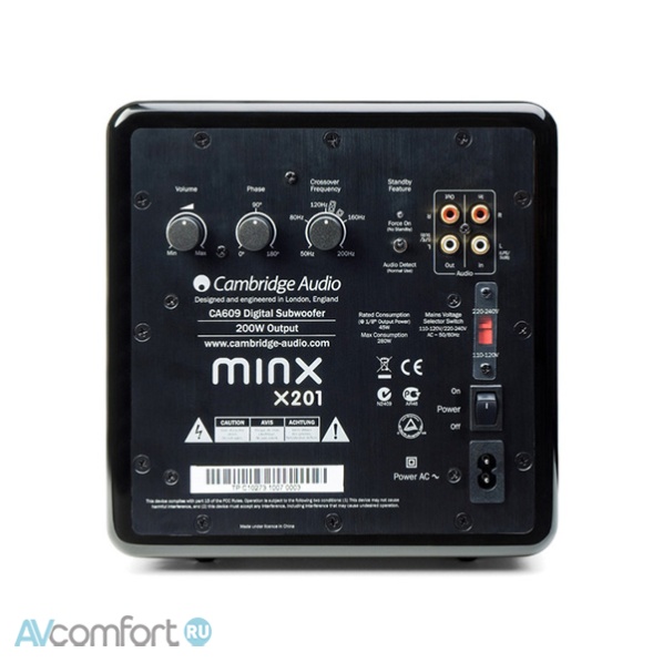 Cambridge Audio X201 Gloss White