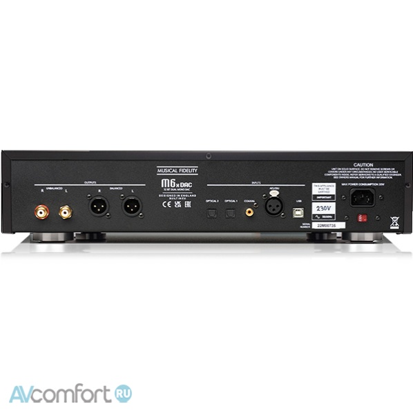 MUSICAL FIDELITY M6X DAC Silver
