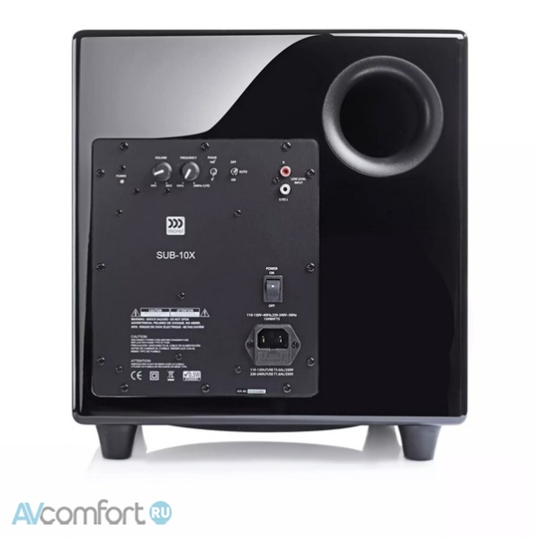 Morel SUB-10X Black