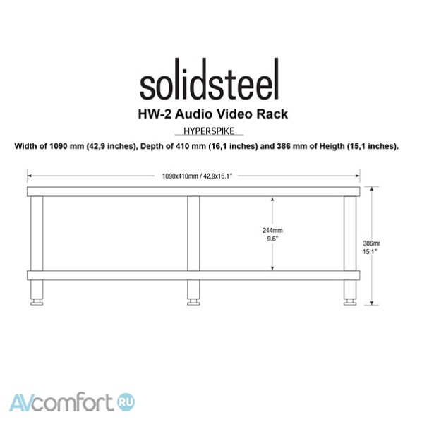 Solidsteel HW 2 Glossy White