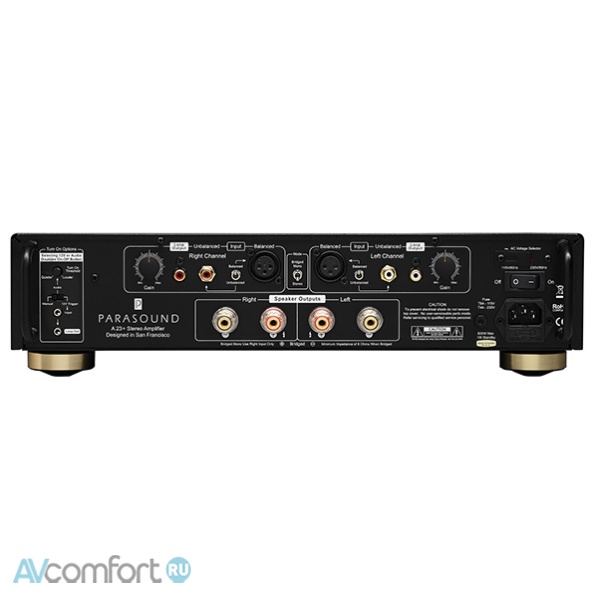 Parasound A23+ Black