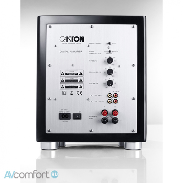 CANTON SUB 601 Black High Gloss