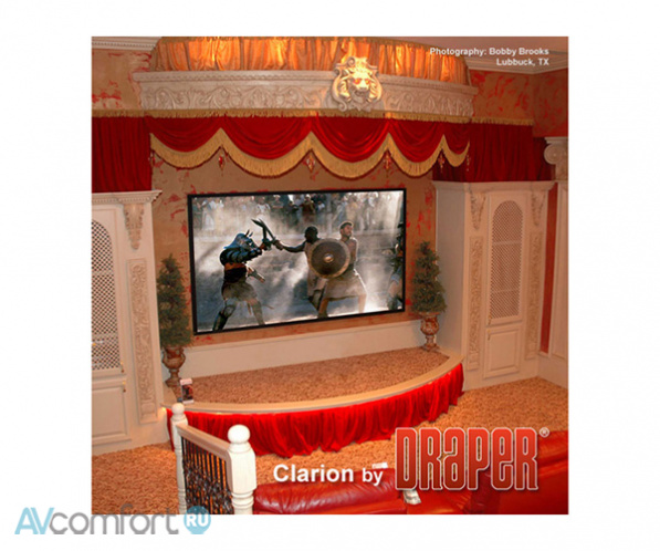 DRAPER Clarion 348/137" 184x295 XH600V (10:16)