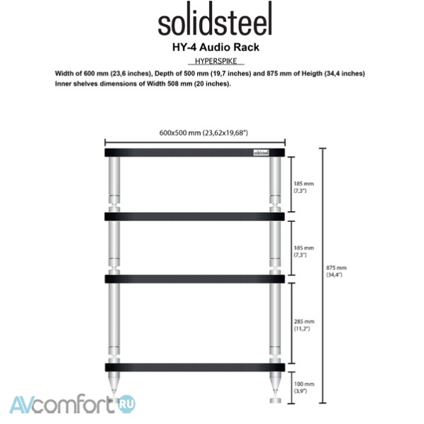 Solidsteel HY-4L Black