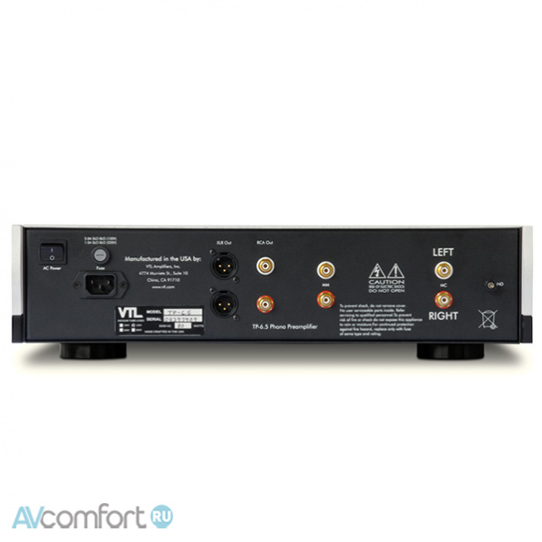VTL TP-6.5 Phono MC transformer Black