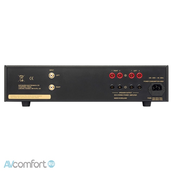 Exposure 3510 StereoAmp Black