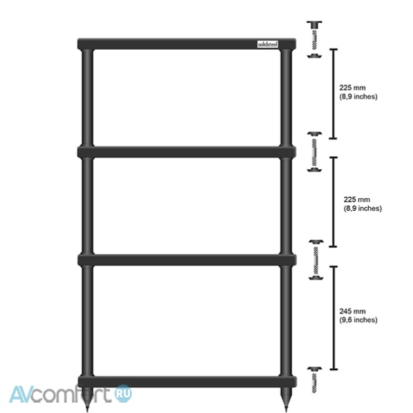 Solidsteel S 3-4 Black