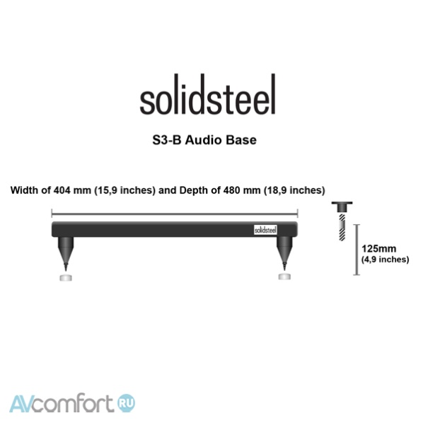 Solidsteel S 3-B Walnut